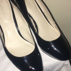 Black Patent leather heels  by Nickels
